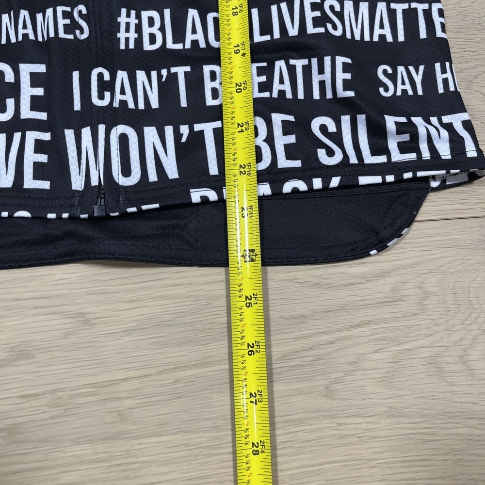 Castelli "Say Their Names" Black Lives Matter Men's Large Cycling Jersey - Picture 4 of 9